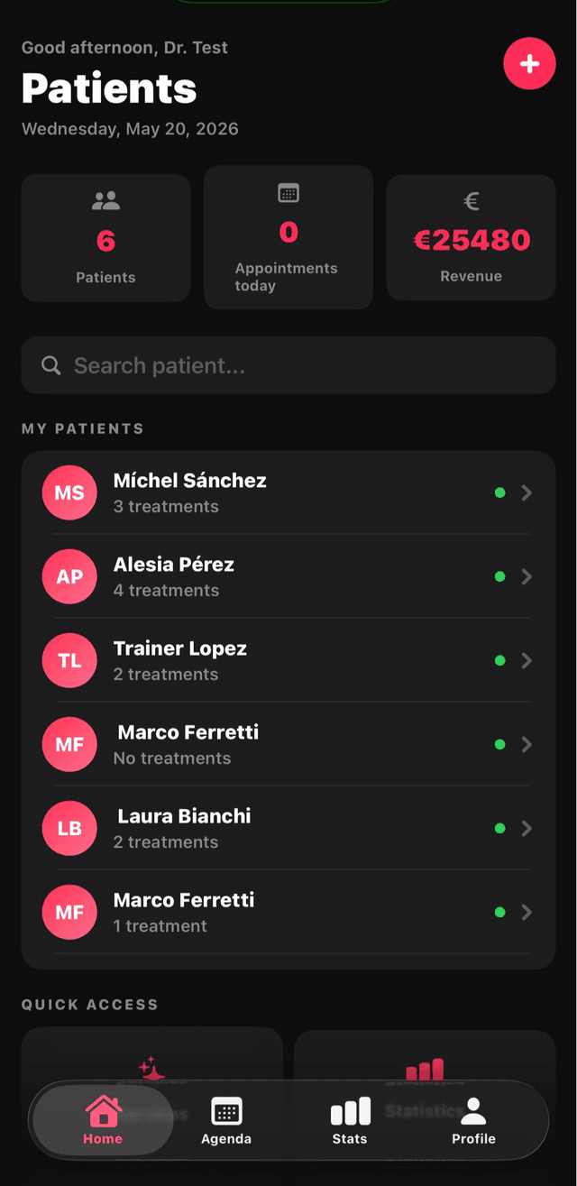 Eazy Clinic app screenshot